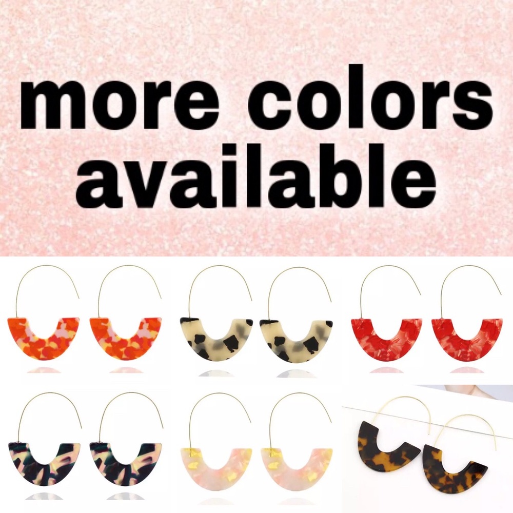 🔴𝟱/$𝟭𝟱🔴𝗖𝗟𝗘𝗔𝗥𝗔𝗡𝗖𝗘 Cream Earrings NEW - Picture 7 of 9